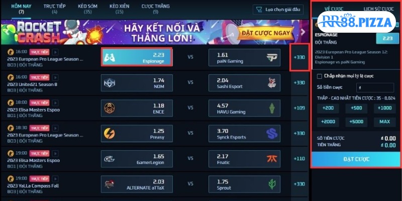 Lộ trình dự đoán chuyên nghiệp